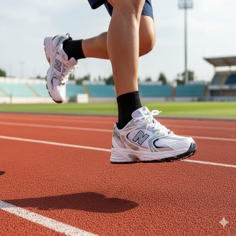 کفش ورزشی مردانه نیوبالانس مدل tako-سفید